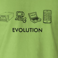Evolution......computer style T-shirt