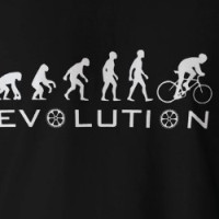 Evolution Of Bike (Dark) T-Shirt T-shirt