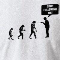 Funny Evolution of Man Shirts T-shirt