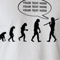 Human Evolution - Customize It! T-shirt