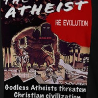 RE-EVOLUTION atheist T-shirt