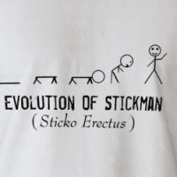 Stickman Evolution T-shirt