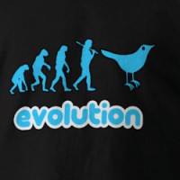 Twitter evolution T-shirt